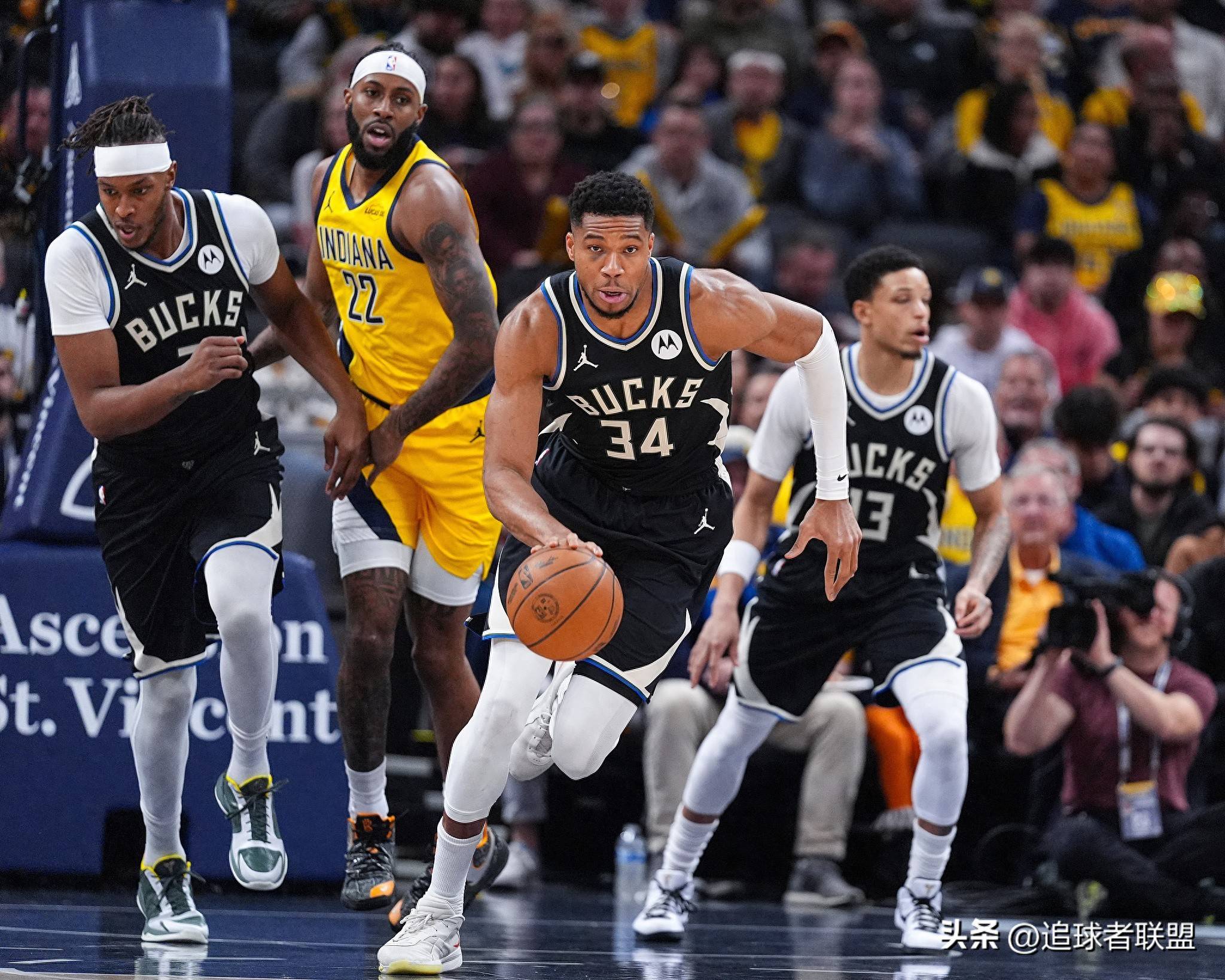 浙江队翻盘快船，字母哥高光表现